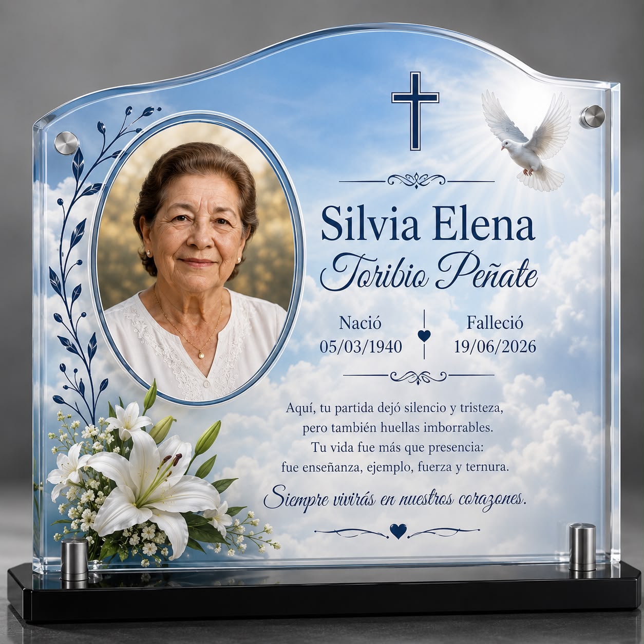 Diseño de lápida 2
