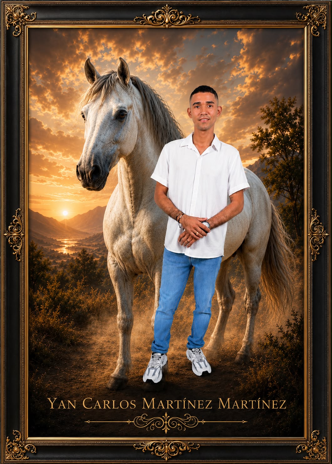 Muestra de cuadro conmemorativo 3