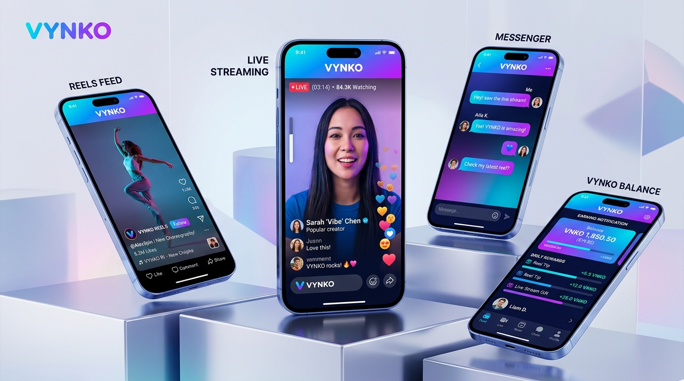 App VYNKO Red Social